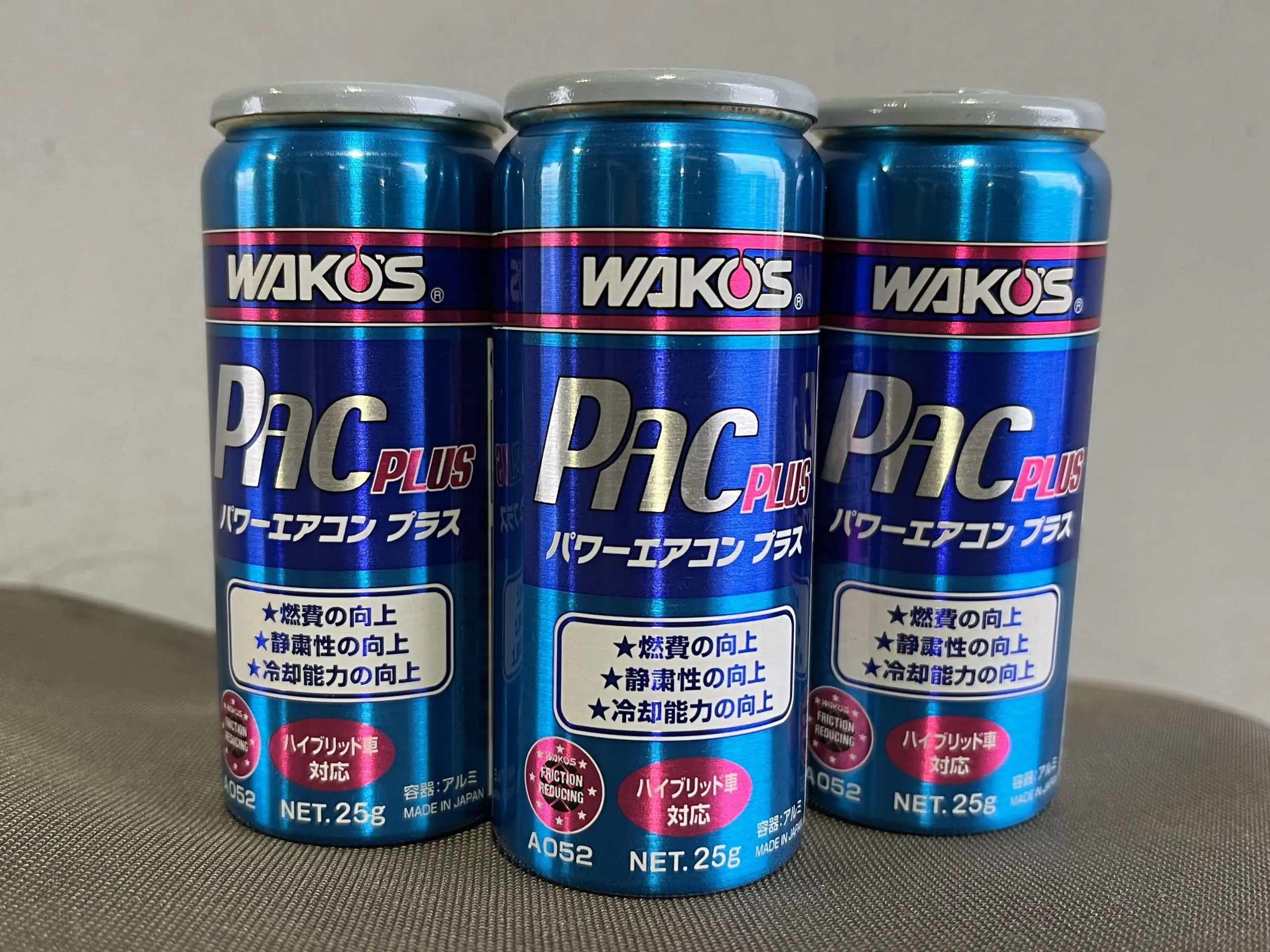 WAKO'S PACパワーエアコン添加剤 6本セット カーエアコン効き改善【添加剤の入れ方】パワーエアコンプラス