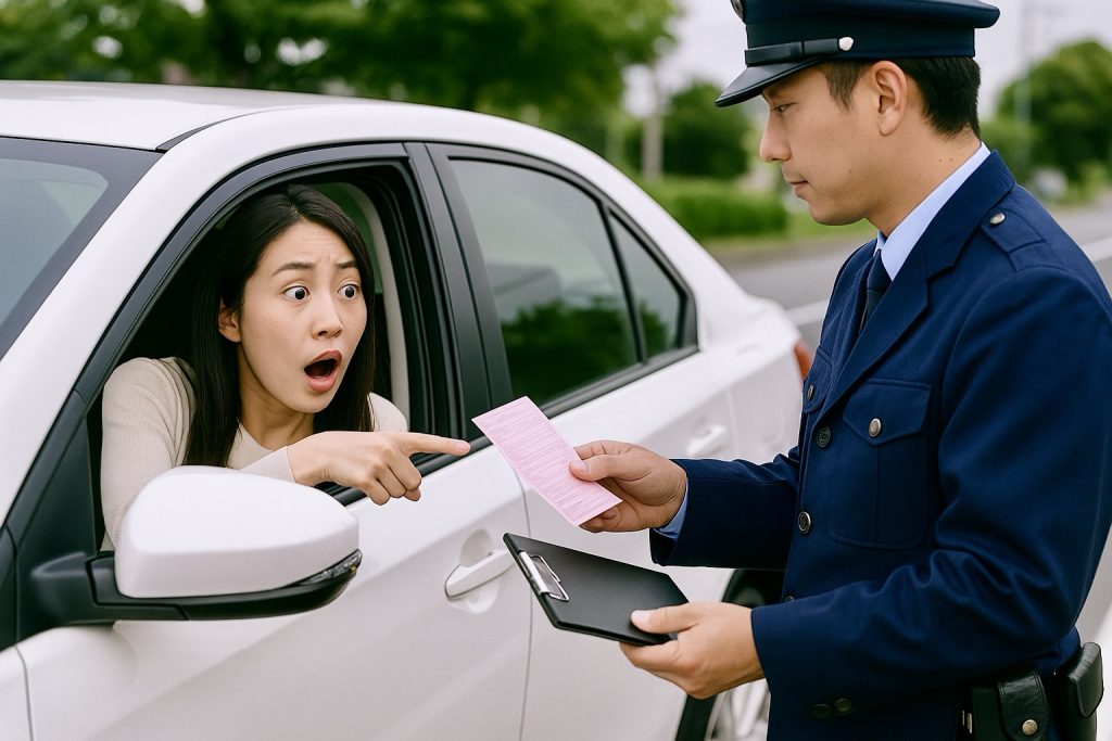 サイドミラーに接触した場合の点数は？