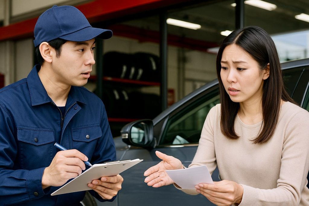 サイドミラー修理にかかる費用の目安