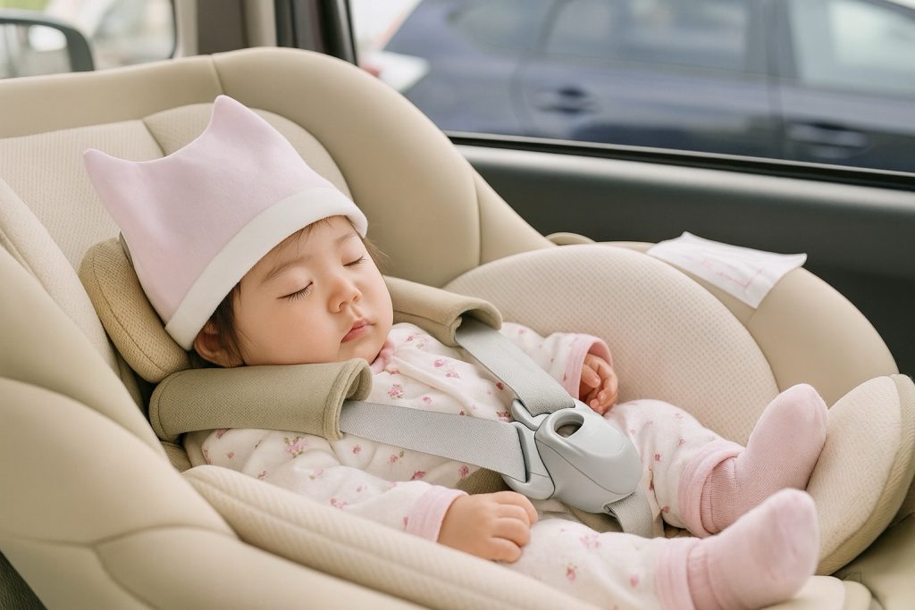 チャイルドシートの向きにも注意(前向き・後ろ向きはいつまで?)