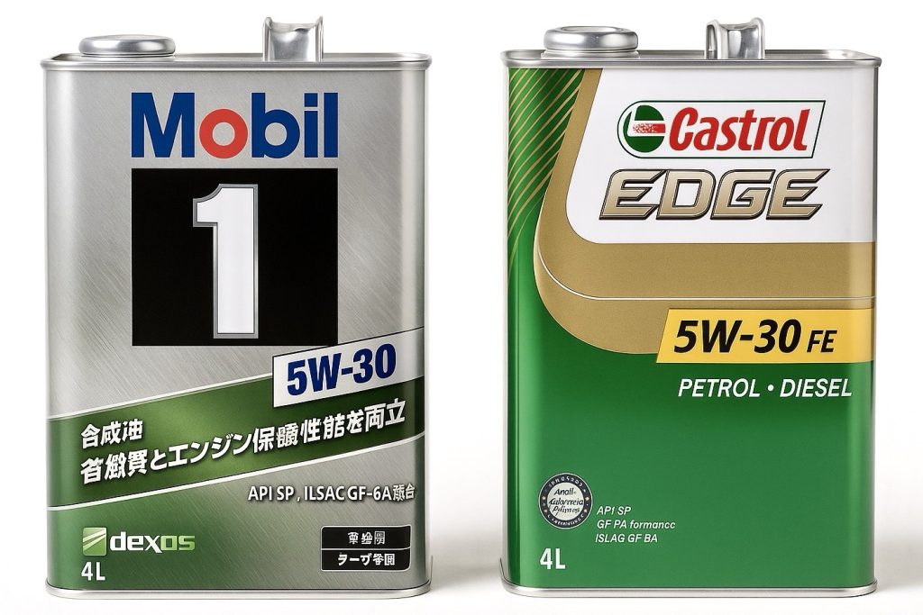 モービル1とカストロールはどっちが良い?