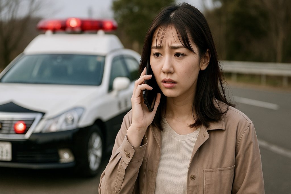 車を擦ったら警察に報告するのは義務ですか？