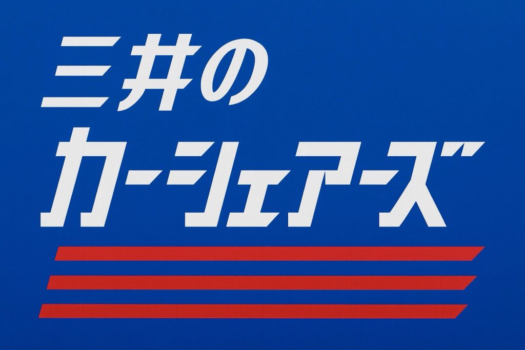 三井のカーシェアにおけるチャイルドシートの対応