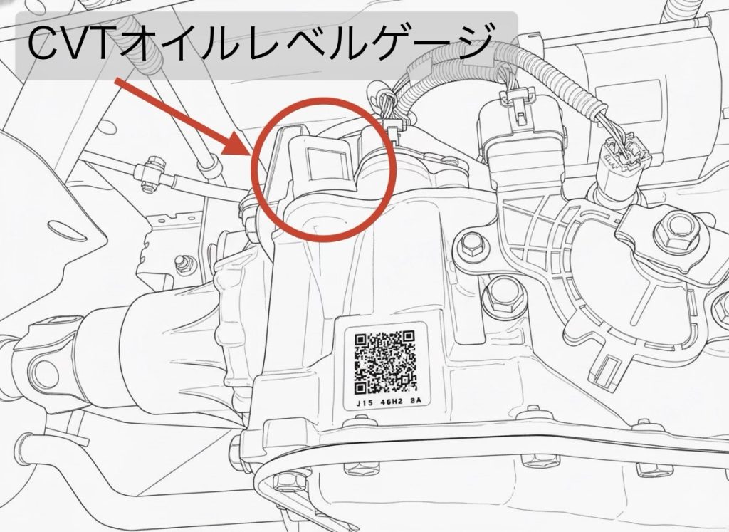 ダイハツ アトレー (S700V) CVTフルード交換完全ガイド|ステップ2:新フルードの注入