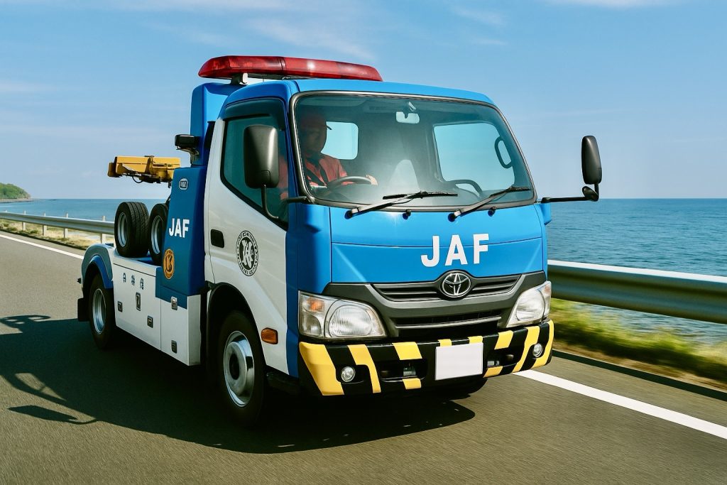 JAFなどのロードサービスができる範囲