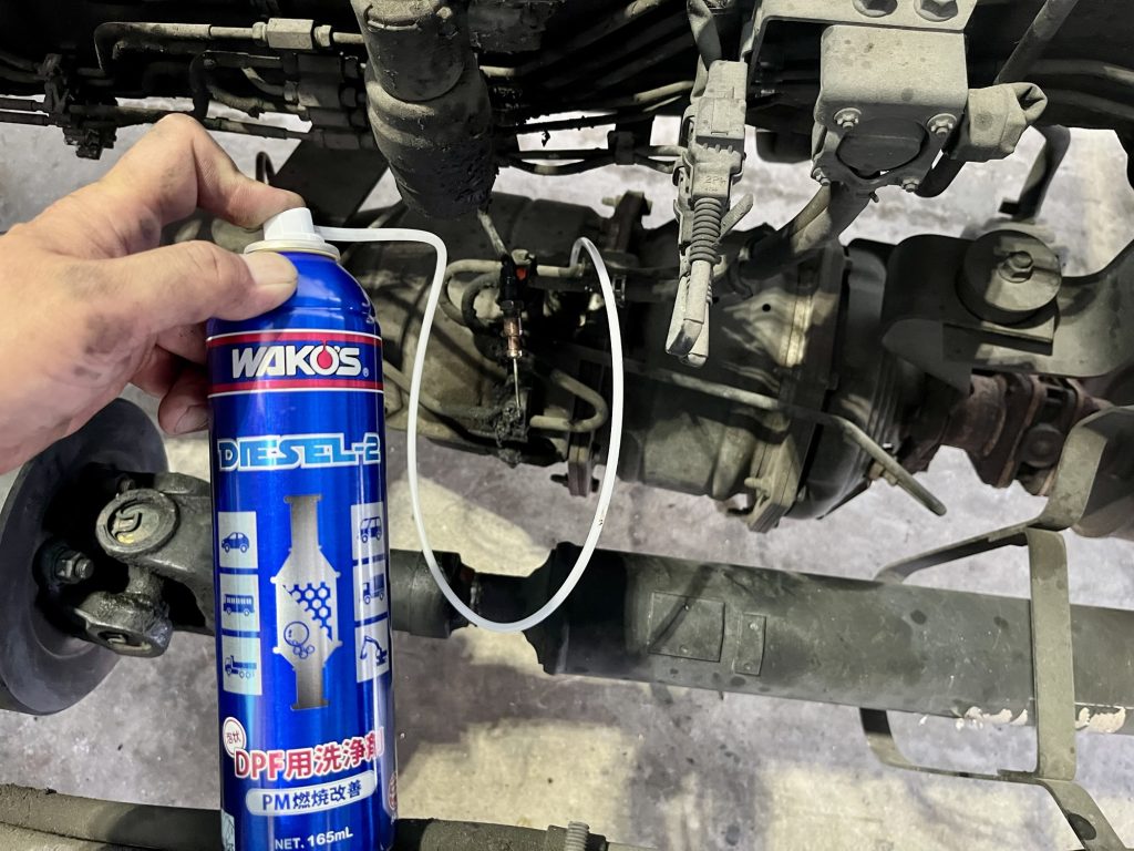 ディーゼル1との決定的な違い|D-2: 燃焼の「後」をキレイにし、溜まったススを「除去」