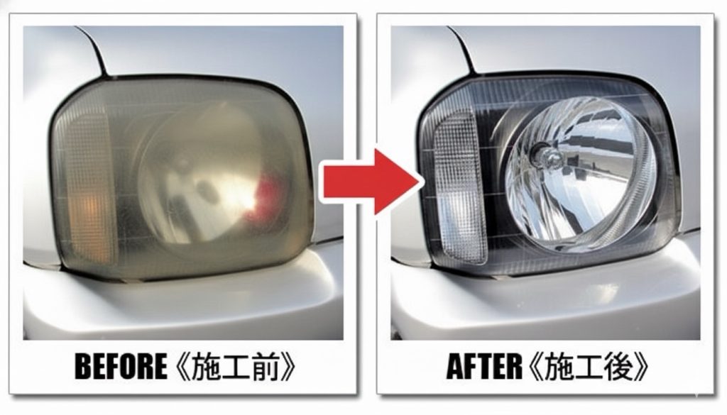 ワコーズ ヘッドライトリペアの選び方と使い方