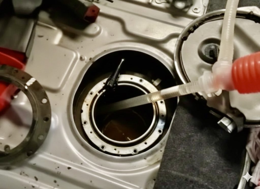 エンジンをかけてない時の抜き取り費用