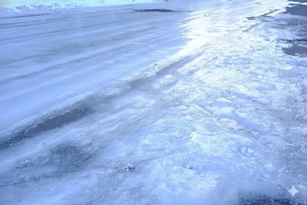 アイスバーンで滑る？雪道での効果と限界