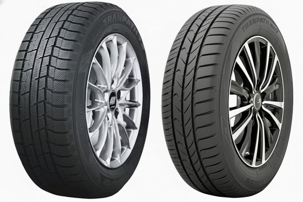 夏タイヤとスタッドレスの危険な違い