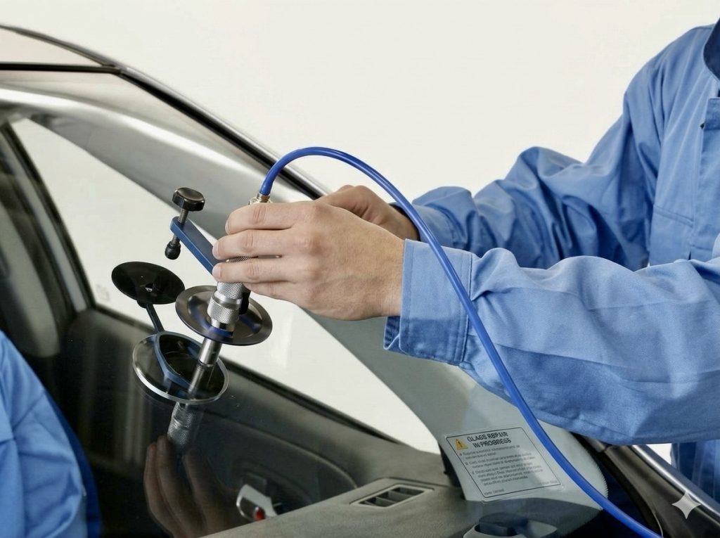 依頼先ごとのフロントガラスの飛び石リペア料金